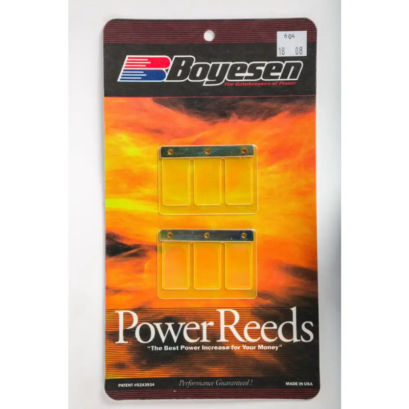 604 Boyesen Dual Stage Power Reeds Dura Flex w/Rev Plates