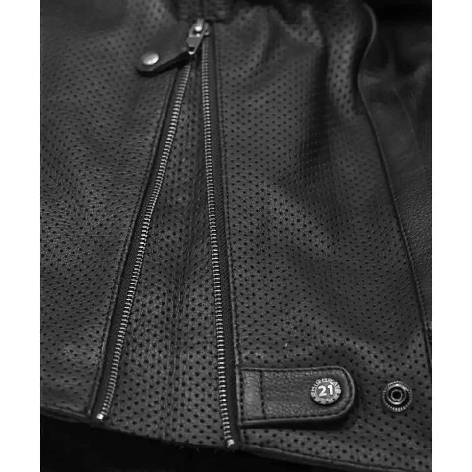 #6049 489-1010~2 GaSSer Jacket Black Sm 
