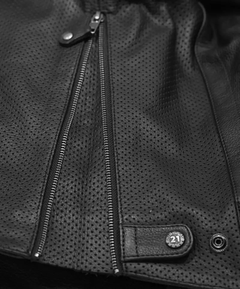 #6049 489-1010~3 GaSSer Jacket Black Md 
