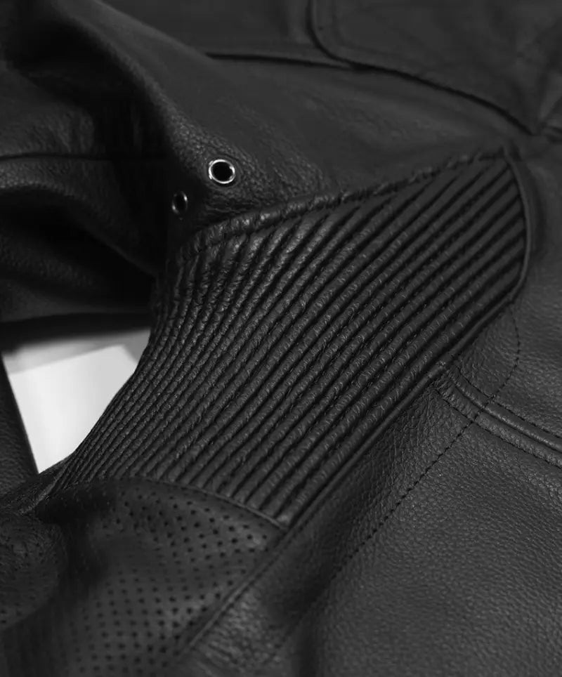 #6049 489-1010~3 GaSSer Jacket Black Md 