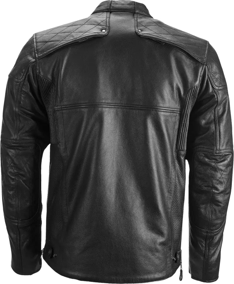#6049 489-1010~4 GaSSer Jacket Black Lg 