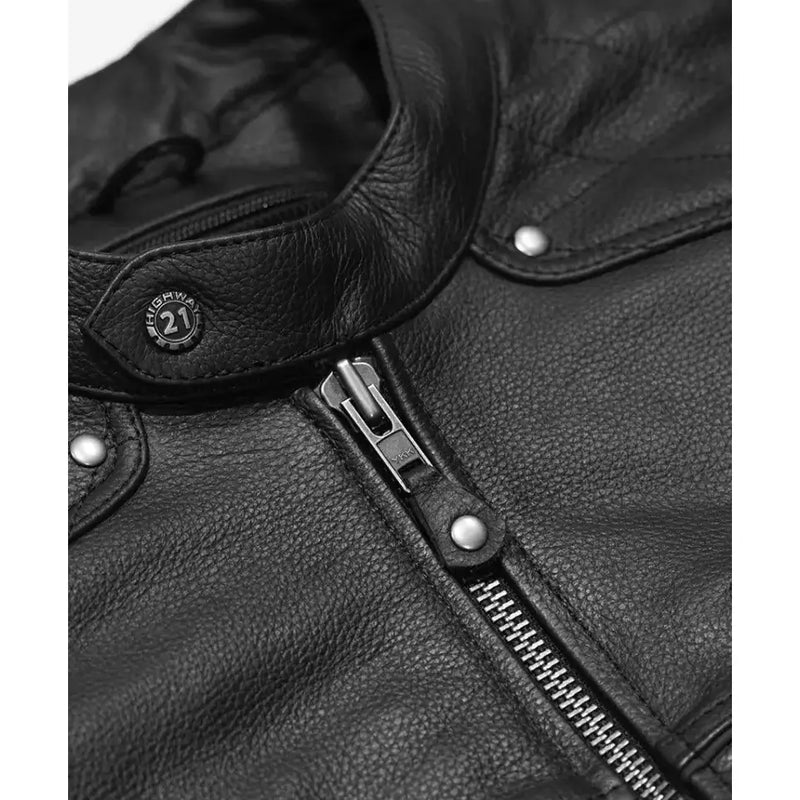 #6049 489-1010~7 GaSSer Jacket Black 3x 
