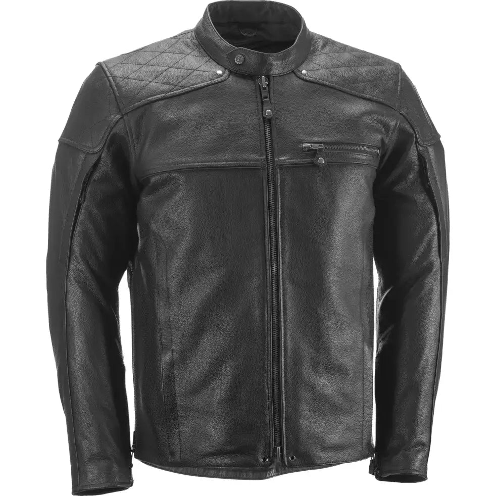 #6049 489-1010~7 GaSSer Jacket Black 3x 