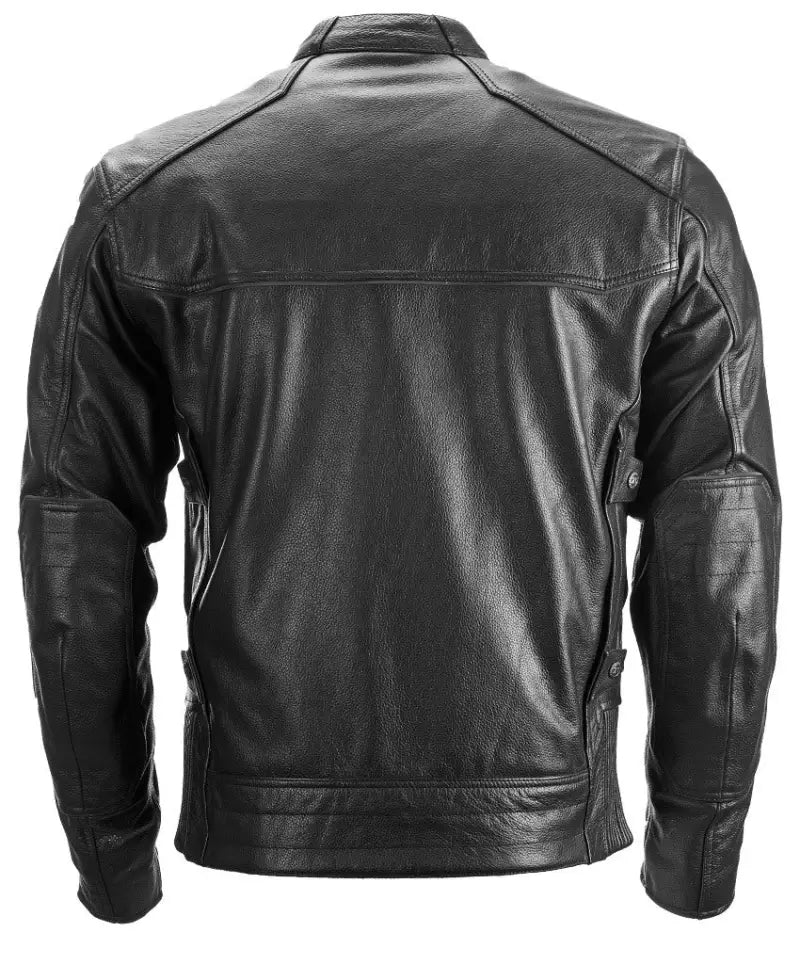 #6049 489-1014~3 Gunner Jacket Black Md 