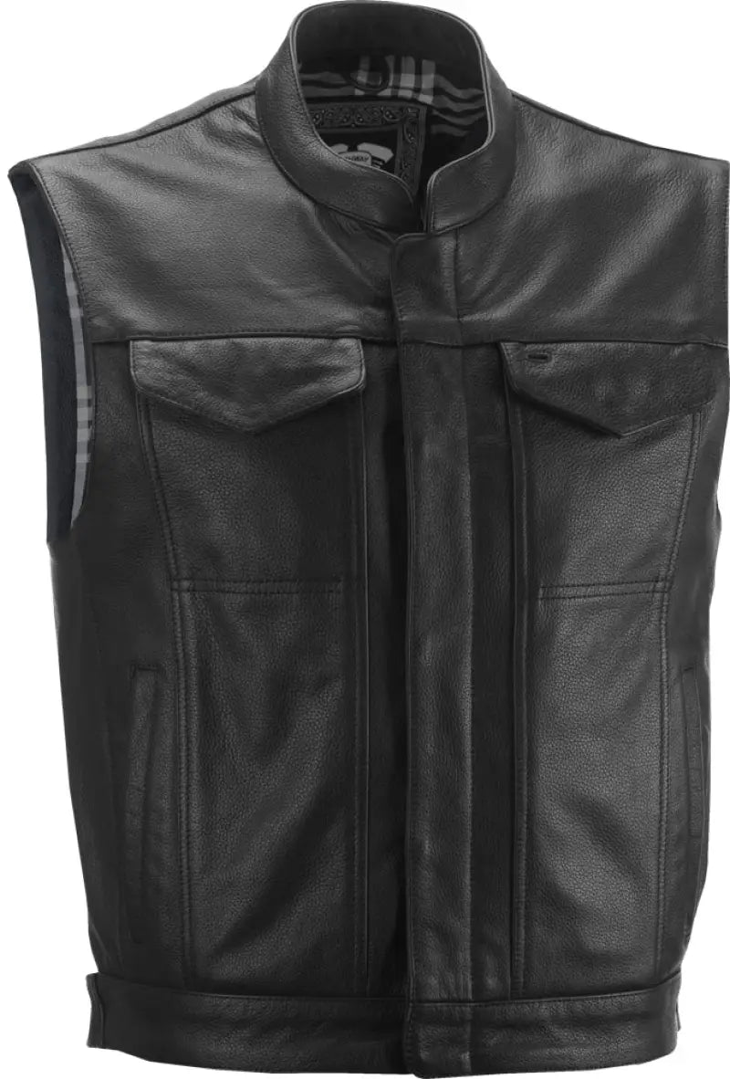 #6049 489-1071~2 Magnum Vest Black Sm 