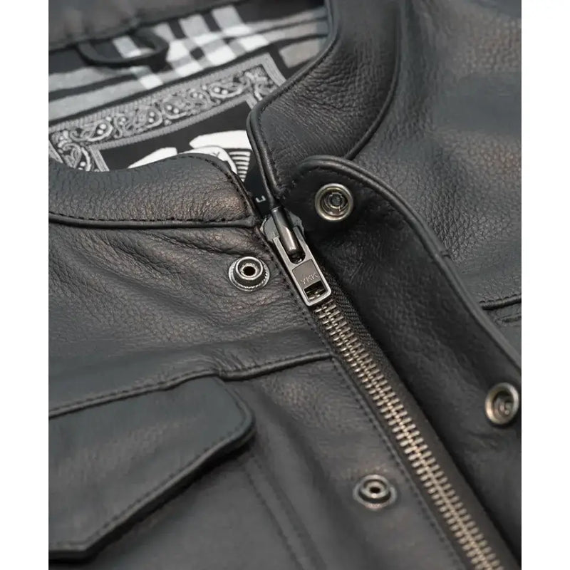 #6049 489-1071~2 Magnum Vest Black Sm 