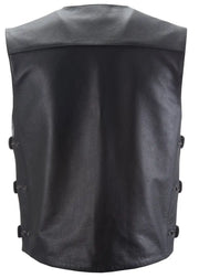 #6049 489-1072~2 12 Gauge Vest Black Sm 