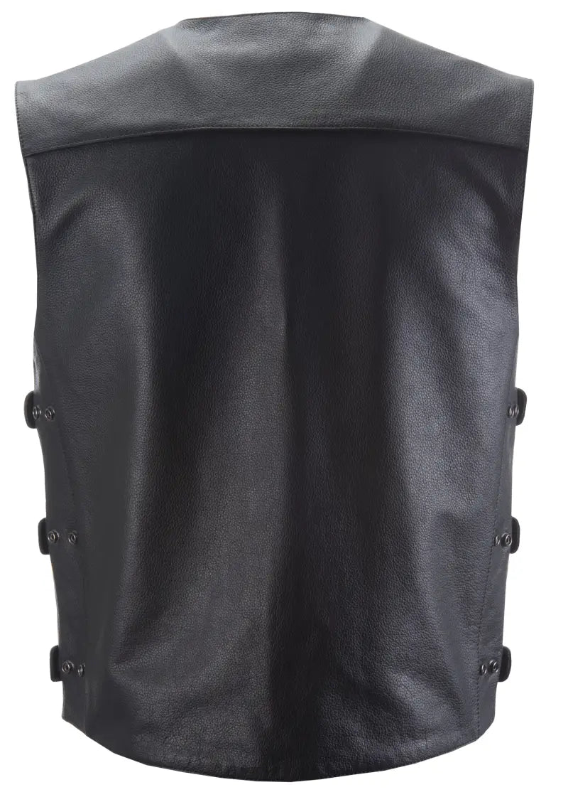 #6049 489-1072~2 12 Gauge Vest Black Sm 