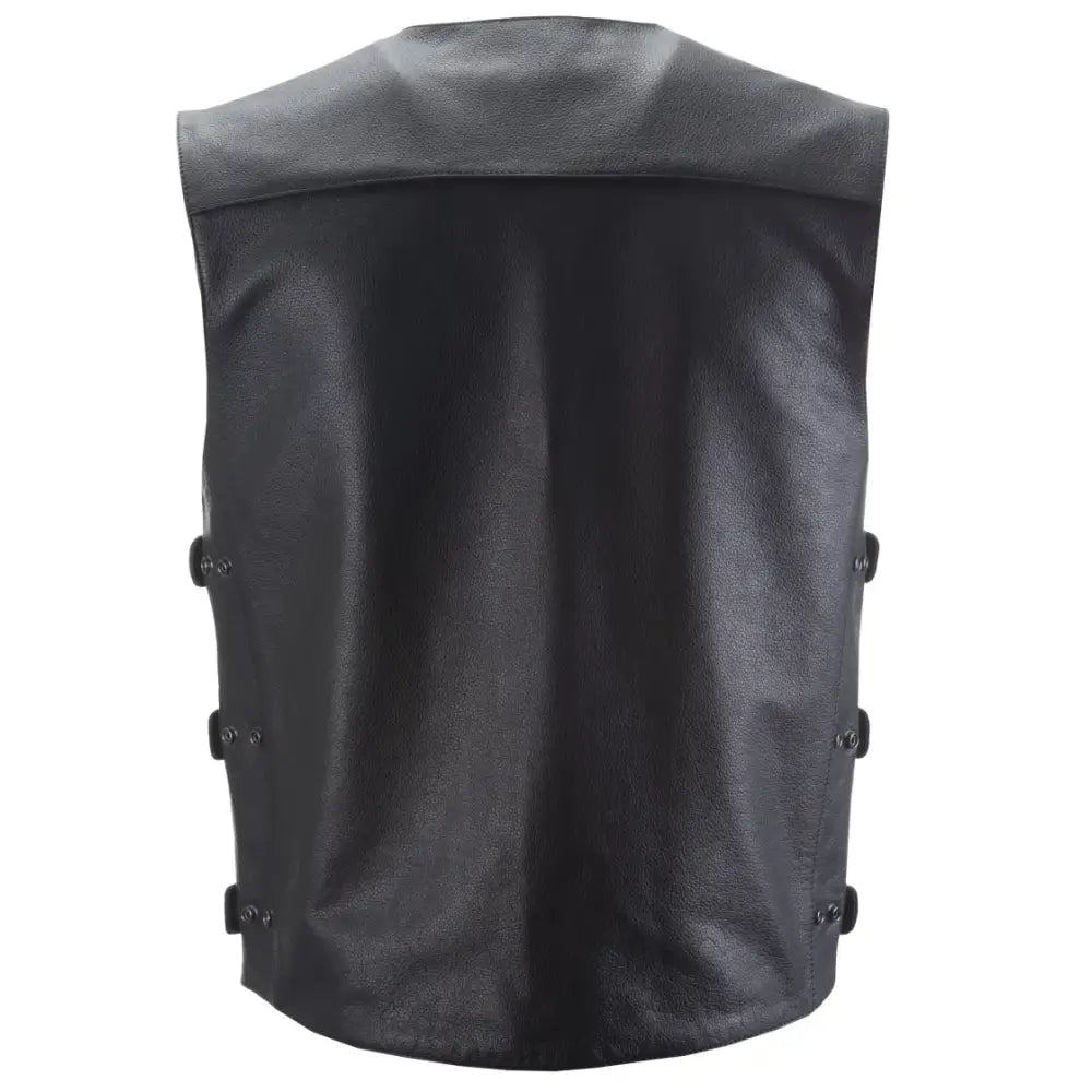 #6049 489-1072~7 12 Gauge Vest Black 3x 