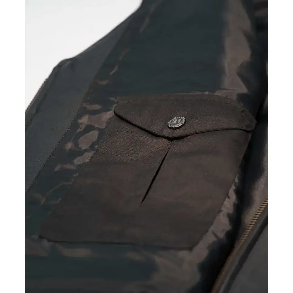 #6049 489-1072~7 12 Gauge Vest Black 3x 
