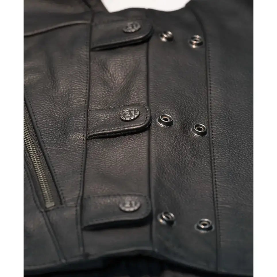 #6049 489-1072~7 12 Gauge Vest Black 3x 