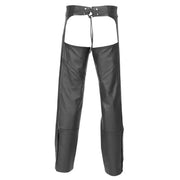 #6049 489-1090~8 Maverick Chaps Black 4x 