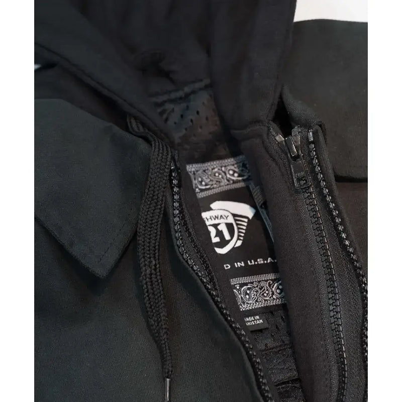 #6049 489-1101~4 Gearhead Jacket Black Lg 