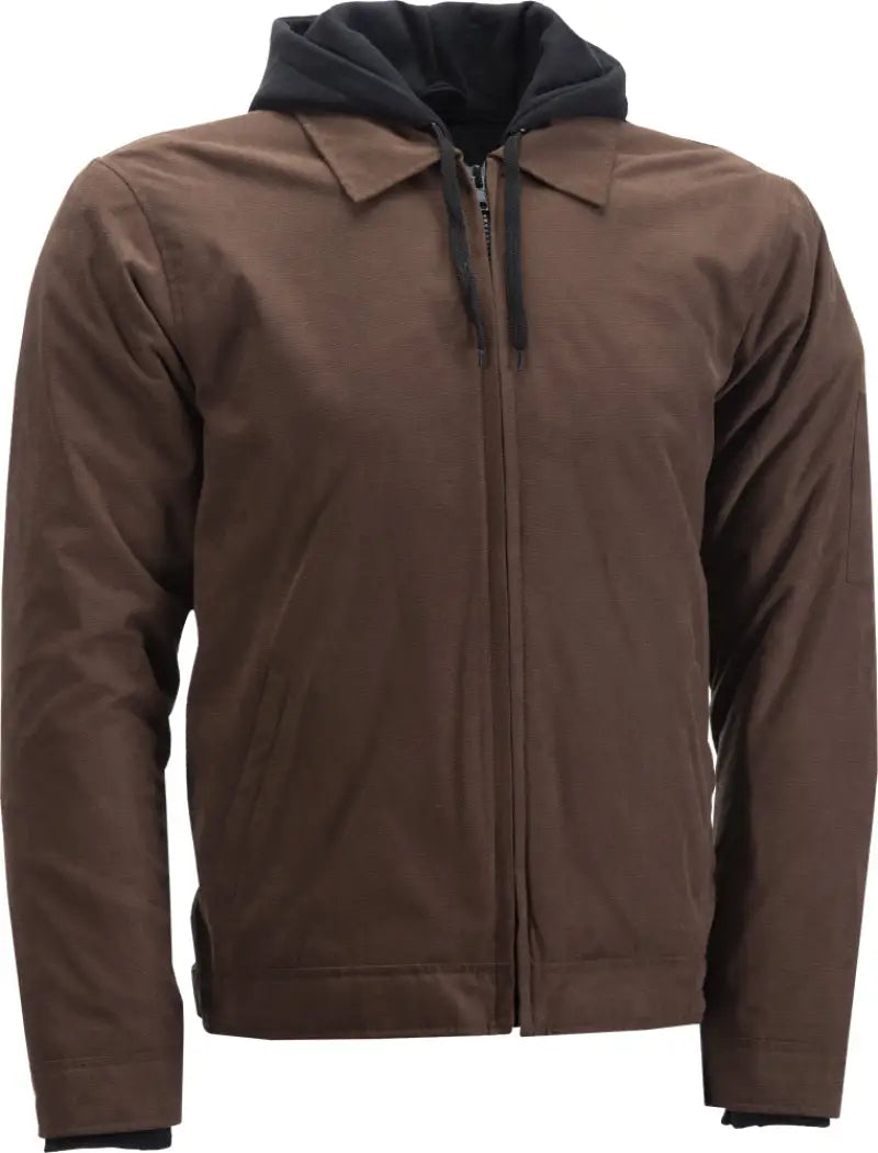 #6049 489-1102~4 Gearhead Jacket Brown Lg 