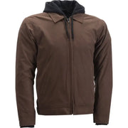 #6049 489-1102~4 Gearhead Jacket Brown Lg 
