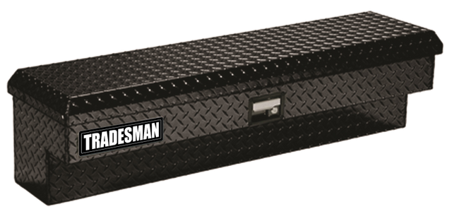 Tradesman Aluminum Side Bin Truck Tool Box (60in.) - Black - 79760