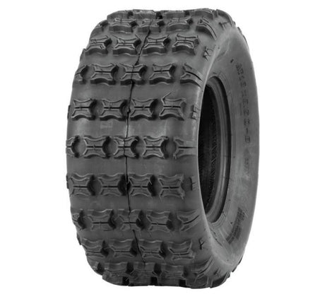 QuadBoss QBT739 Series Tire, 20x10-9 4Ply, durable all-terrain tread, high-quality ATV performance tire.