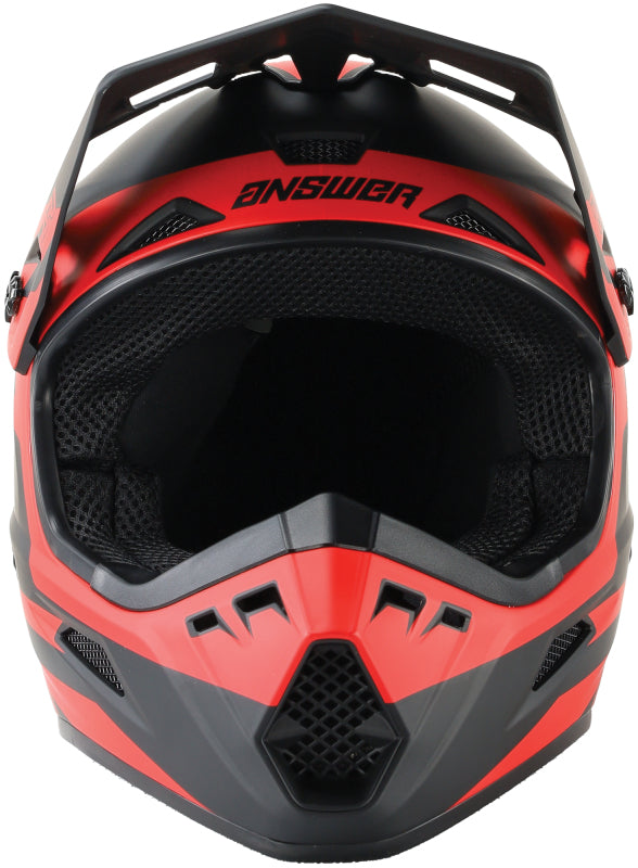 Answer AR1 Sweep Helmet Black/Red Youth - Medium - Answer