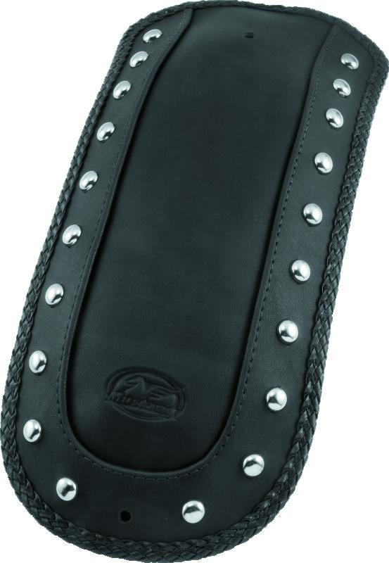 Mustang Motorcycle 78073 Mustang 99-15 Yamaha Road Star 1600, Road Star 1700 Fender Bib w/Studs - Black