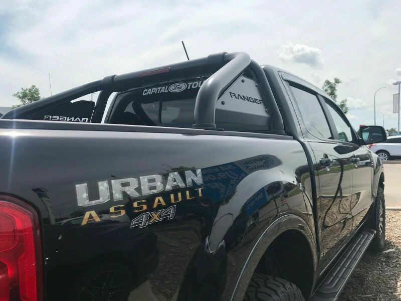 EGR 2019+ Ford Ranger Black Powder Coat S-Series Sports Bar (w/o Side Plates) - SBAR0112