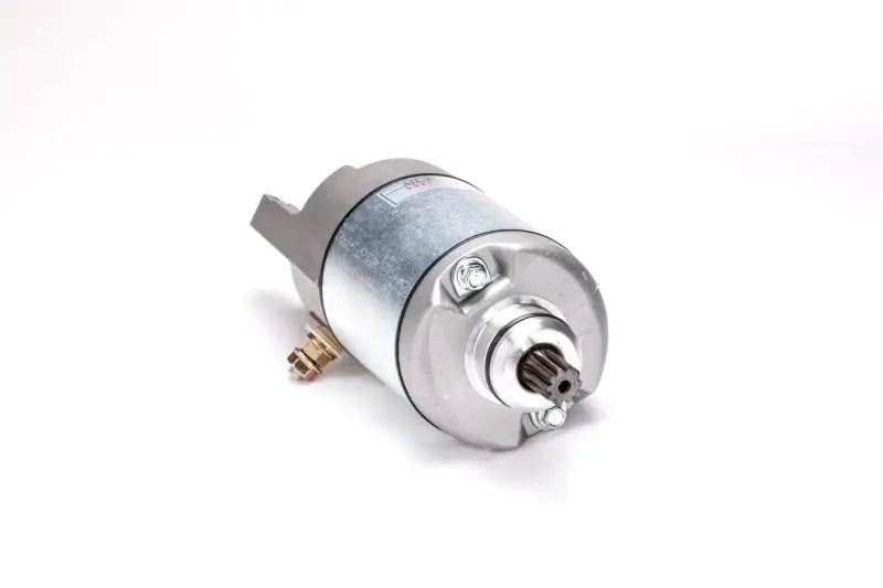 Silver and gray electric starter motor for 61-111 Starter, meets OEM specs, great RV part
