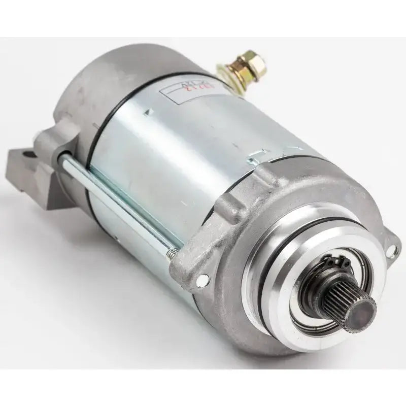 Silver and gray 61-125h starter motor for reliable engine starting