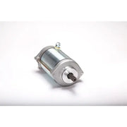 Silver and gray electric starter motor meeting OEM specs, perfect for RV parts & accessories
