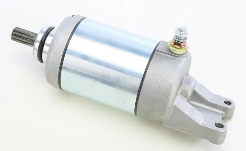 Silver and gray electric starter motor for 61-316 RV parts & accessories, OEM spec
