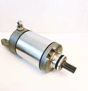 Silver and gray starter motor for vehicle, OEM specs, perfect RV parts & accessories