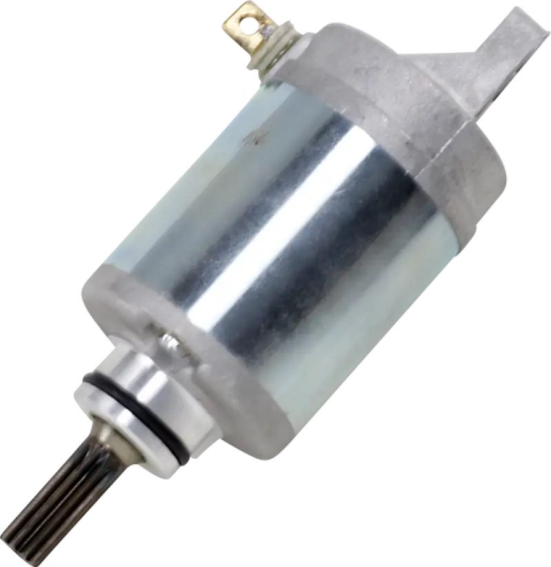 Silver and gray electric motor for 61-328 Ricks Starter Motor, reliable starter motor