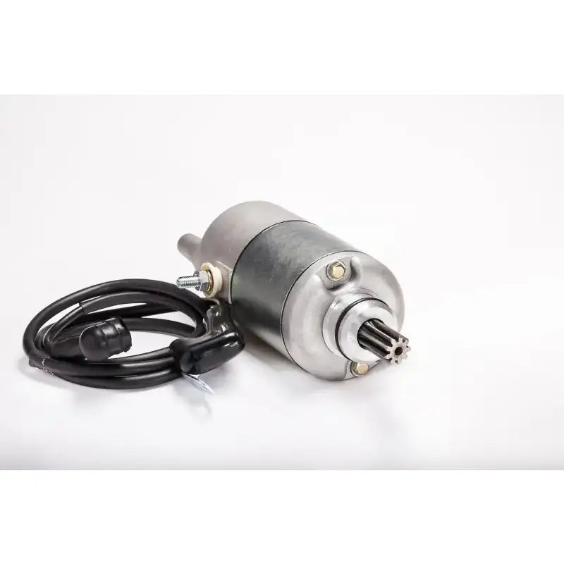 Electric starter motor with cable for 61-404 RV parts & accessories, meets OEM specs