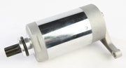Silver and gray electric starter motor for RV parts & accessories, meets OEM specs