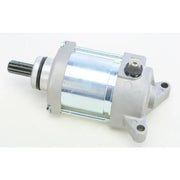 Silver and gray electric starter motor for RV parts & accessories with 1-year warranty