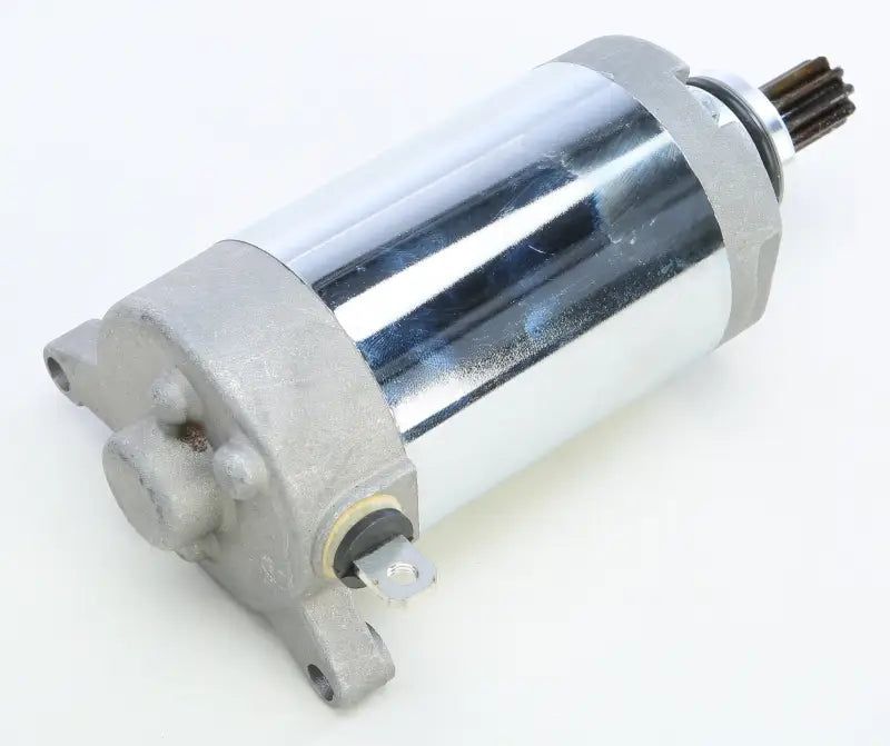 Shiny metal starter motor for reliable vehicle’s starting, perfect RV parts & accessories
