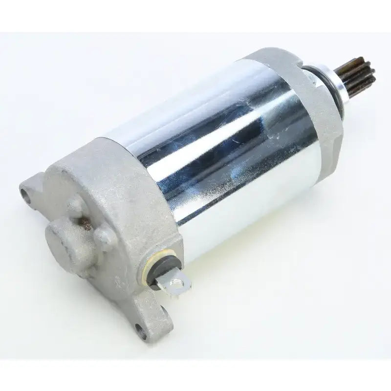 Shiny metal starter motor for reliable vehicle’s starting, perfect RV parts & accessories