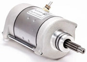 Silver and gray 61-522 Starter Motor with splined shaft design for reliable performance