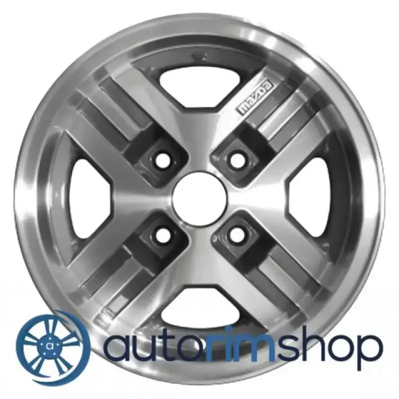Silver Mazda wheel with Dorman wheel stud M12-1.5X37.5Mm for easy install