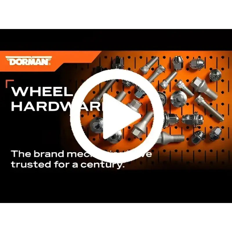 Automotive wheel hardware featuring Dorman wheel studs for reliable Dorman wheel installation