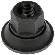 Black Dorman wheel nut with integrated washer for Dorman wheel models 611-127.1