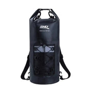 6117-09 3D Maxpider Roll-Top Dry Bag Backpack Black - Gear