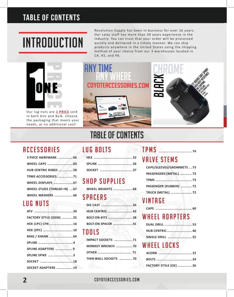 6120-6120H-D Revolution 6X120 1.75 66.9 M14 - Wheel Adapter