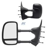 61201-02F K-Source 02-13 Ford Econoline Van - Exterior Towing Mirror