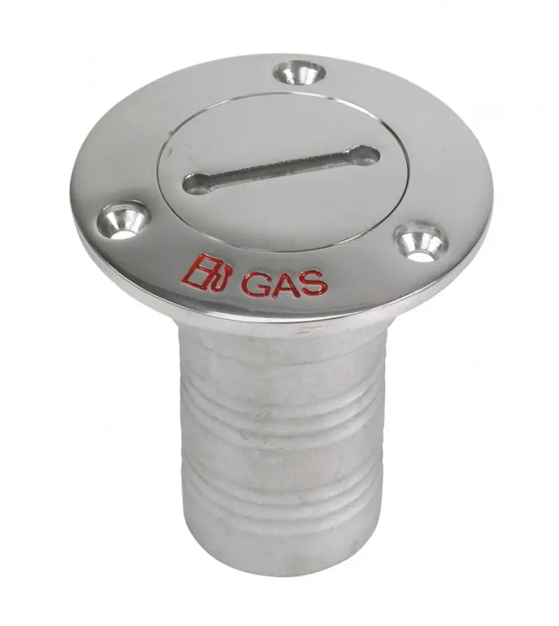 6123C Whitecap 1-1/2’ Hose Deck Fill - Gas W/Chain - Boat Filler Cap