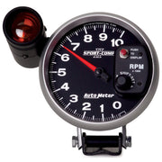 AutoMeter 3699 Autometer Sport-Comp II 5 inch 0-10000 RPM Pedestal Mount Tachometer Shift-Lite
