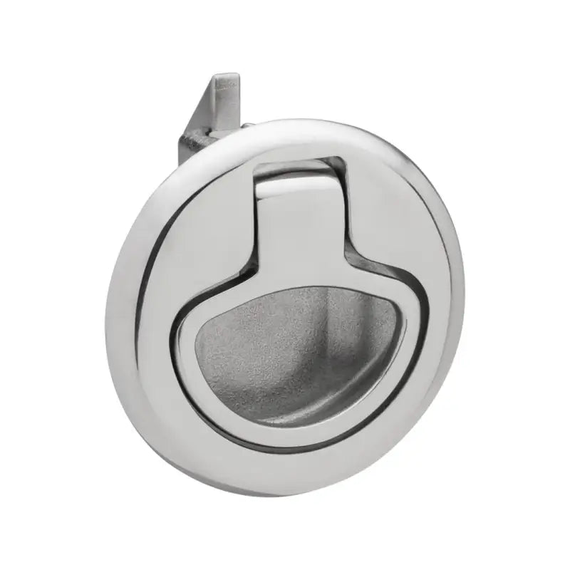 6135 Whitecap 316 S.S. Non-Locking D-Style Slam L - Drawer Latch
