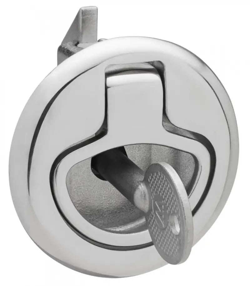 6136C Whitecap 316 S.S. Locking D-Style Slam Latch, marine-grade stainless steel latch for secure closure in RV, automotive, powersports, off-road, marine, exterior, truck accessories, interior, truck bed, rv parts, Marine, AVADA - Best Sellers, Marine Maintenance