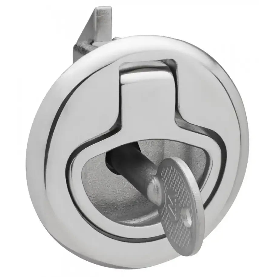 6136C Whitecap 316 S.S. Locking D-Style Slam Latch, marine-grade stainless steel latch for secure closure in RV, automotive, powersports, off-road, marine, exterior, truck accessories, interior, truck bed, rv parts, Marine, AVADA - Best Sellers, Marine Maintenance