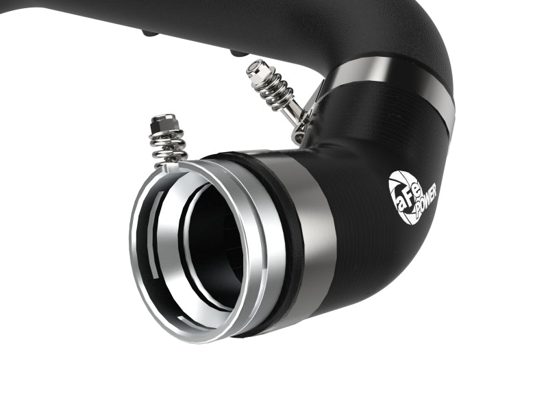 aFe 46-20488-B aFe BladeRunner Black 2-3/4in Aluminum Charge Pipe 2021 Toyota Supra GR (A90) I4-2.0L (t) B48
