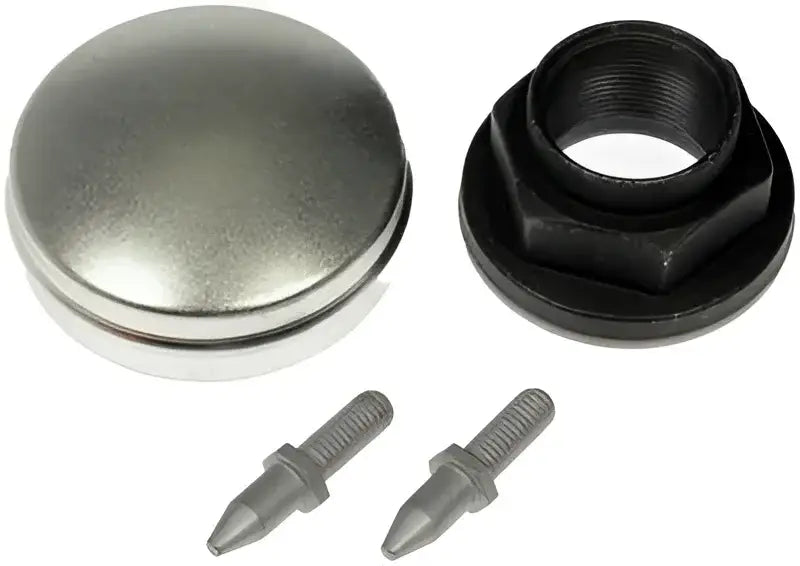 Automotive hardware components for 615-020 Dorman Spindle Nut Kit with spindle nut and nut kit