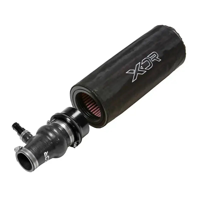 Black air filter with hose for Maverick X3 performance air by B&M